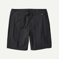 Patagonia Men's Wavefarer Hybrid Walk Board Shorts Swim Trunks 38 Black 86776