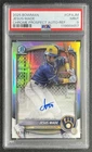 JESUS MADE PSA 9 2025 BOWMAN CHROME #CPA-JM REFRACTOR AUTO 1ST PROSPECT 462/499