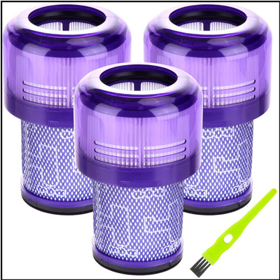 Dyson V12 Filter 971517-01 Waschbar 3 Stück Ers