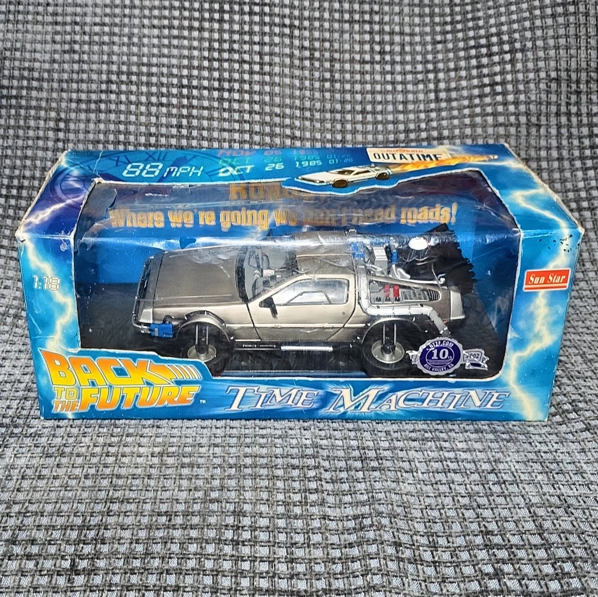 Back to the Future 1:18 DeLorean Diecast & Toy Vehicles for sale