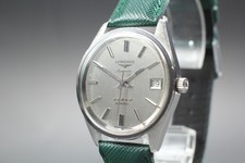 Exc 5 Longines Admiral Five Star Automatic 35mm Silver Dial Date Men's Watch