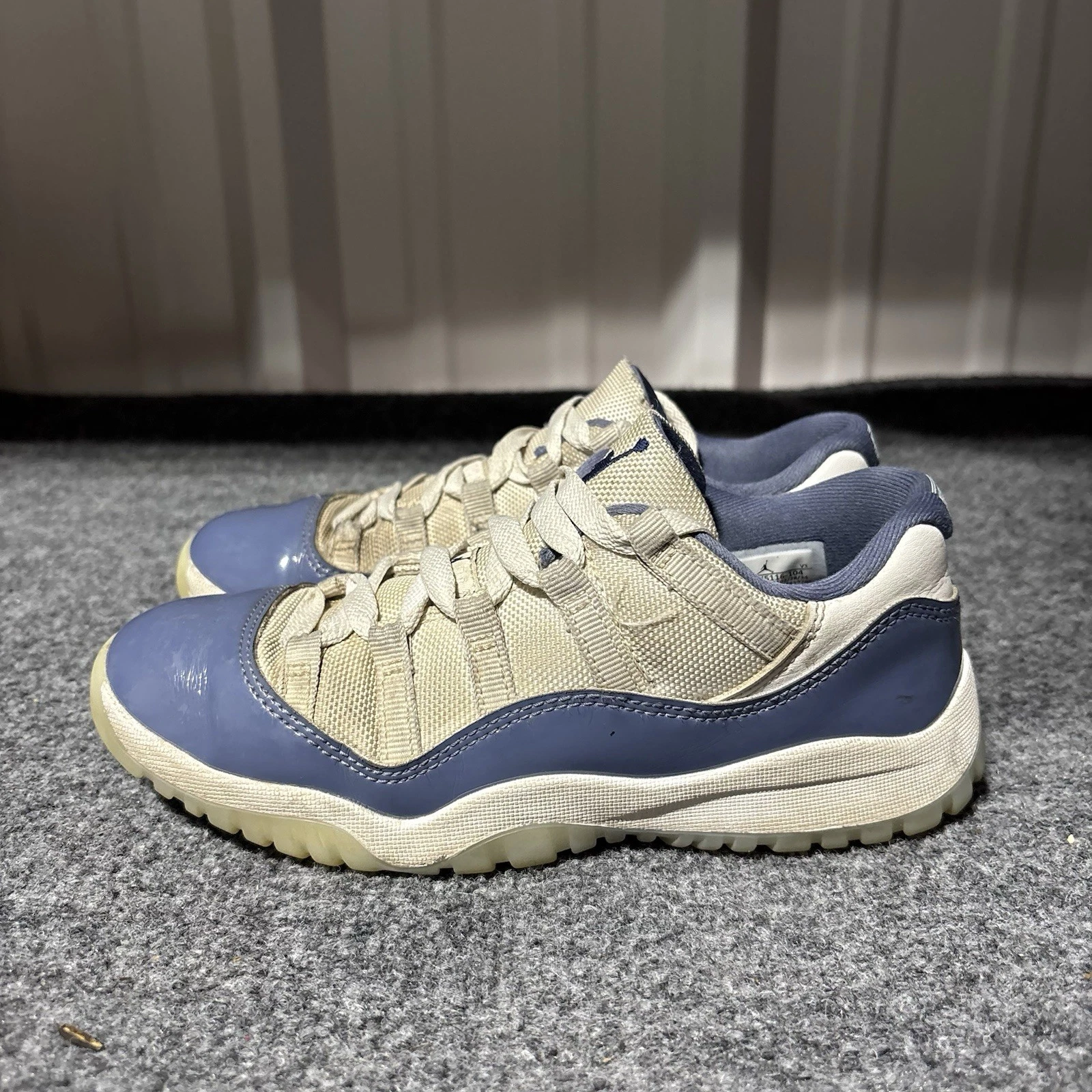 Air Jordan 11 Low Boy's 3y Diffuso Blu FV5116 104 Bianco Basket Bambini*