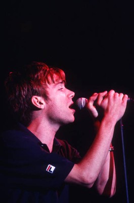 Blur Damon Albarn Brielpoort Deinze 20th March 1996 Old Photo 13