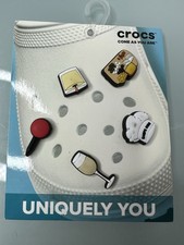 Crocs Jibbitz 5-Pack Shoe Charms-Food Please