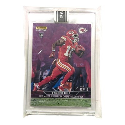 2016-17 Panini Instant NFL - Tyreek Hill #309 Purple #10 Of 10 (RC) Jersey #!