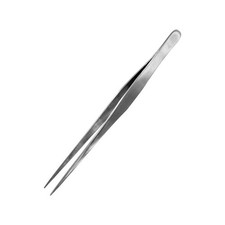 Straight Tip Stainless Steel Tweezers ACC NEW