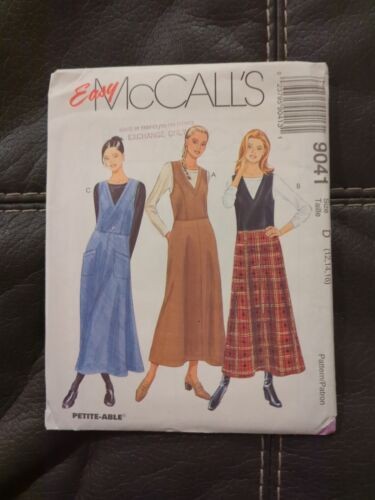 Jumper Dress & Top Sewing Pattern McCall’s 9041 Women's Sizes 12-16 ...