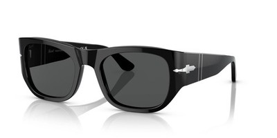 NEW PERSOL P 3308-S 95/GH BLACK TRANSITIONS 3F-0F AUTHENTIC EYEGLASSES 54-21 NIB
