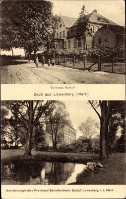 Ak Löwenberg in der Mark, Gutshaus Rohloff, Schloss,... - 10812405