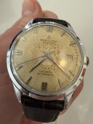 Breitling Unidate Vintage 50er Jahre Automatic Swiss 
