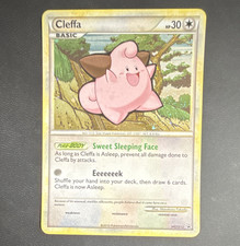 Pokemon TCG Cleffa HGSS12 HeartGold SoulSilver Promo Holo English 2010 30 HP on eBay