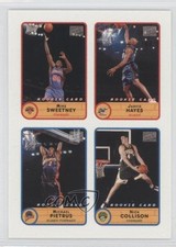 2003-04 Bazooka Stickers Mike Sweetney Jarvis Hayes Mickael Pietrus #52 0q3