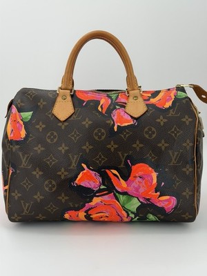 Authentic Louis Vuitton Stephen Sprouse Speedy 30 Monogram Roses Ltd Edition
