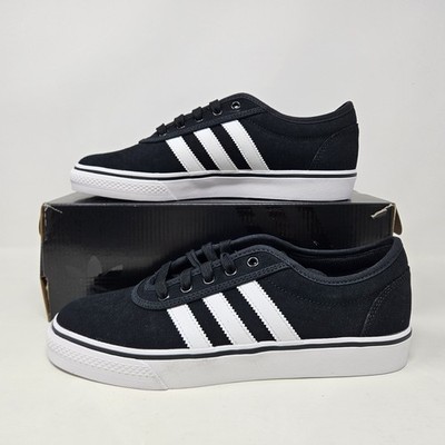 Adidas Adi Ease 'Black White' Skateboarding / HQ6432 / Size 7.5 Mens - 8.5 Wmns