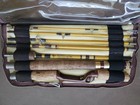 Vintage Eagle Claw Trailmaster 8 pc 5 Way Travel Rod w/ Case — photo 2