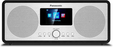 Panasonic RF-D40EGK-K Internet & DAB+/FM Radio with Bluetooth, 6W, 7.5Cm Speaker