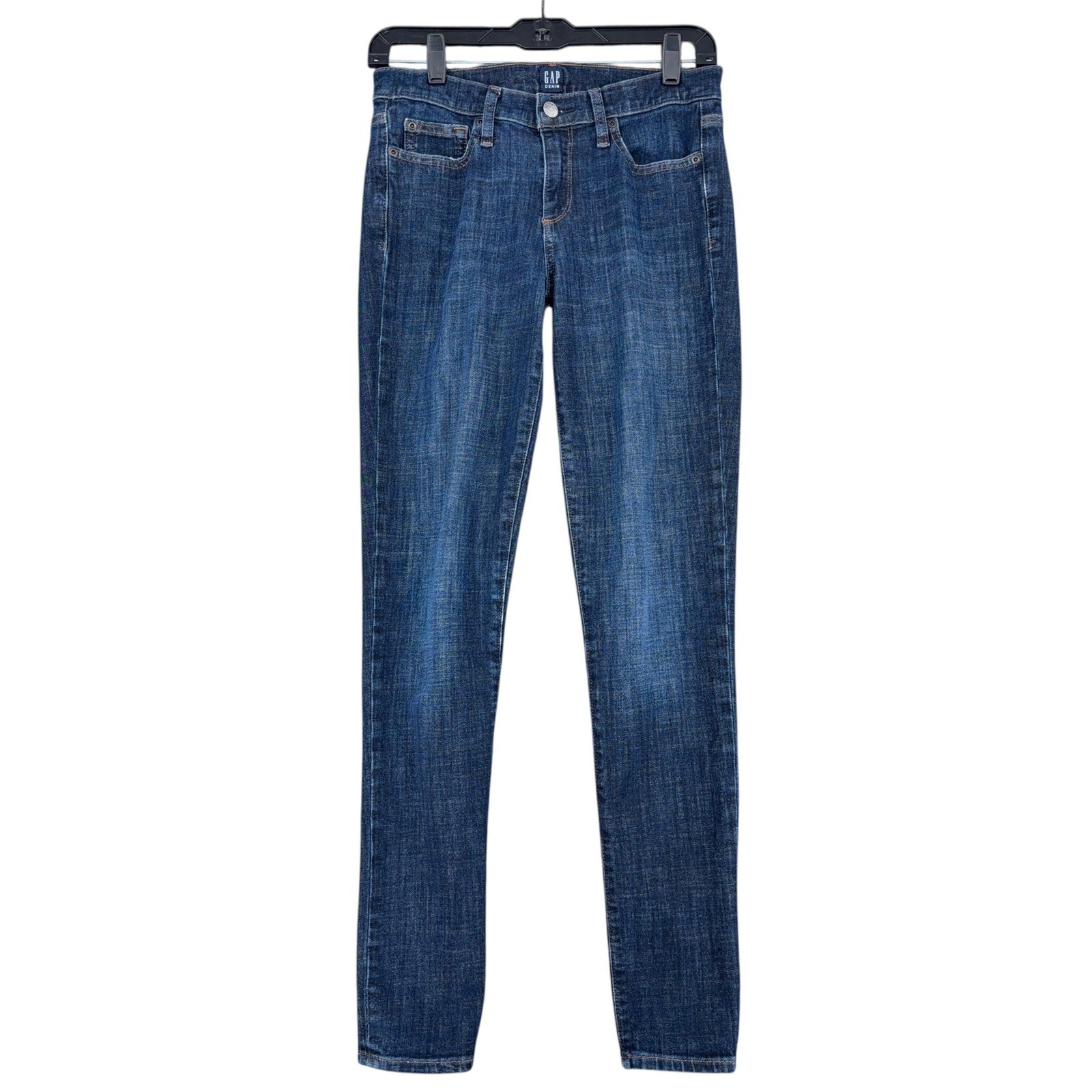 GAP 1969 True Skinny Jeans Dark Wash Women's Size 27 R
