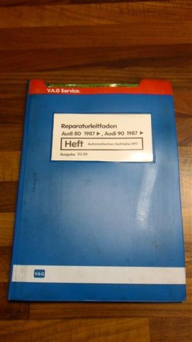 Reparaturleitfaden Audi 80 90 1987 Automatisches Getriebe 097