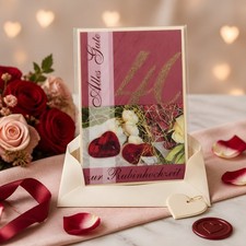 Zur Rubinhochzeit 40 Jahre Rubin Glückwunsch...