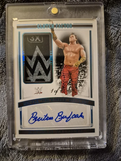 2024 National Treasures 1/1 Brutus The Barber Beefcake
