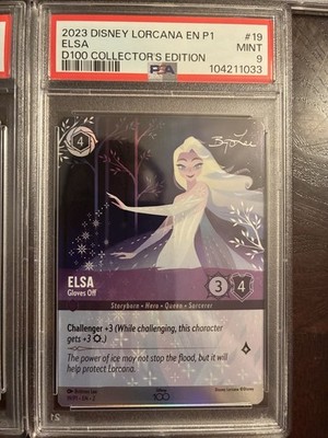 Disney Lorcana D100 Collectors Edition 6-Card Set PSA 9 | eBay