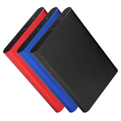 USB2.0 Brushed Mobile Hard Disk Box With Shockproof For 2.5in HDD/SSD CB