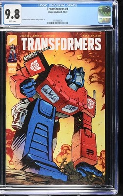 Transformers #1 CGC 9.8 * 2023 Skybound * 1st Print Cover A