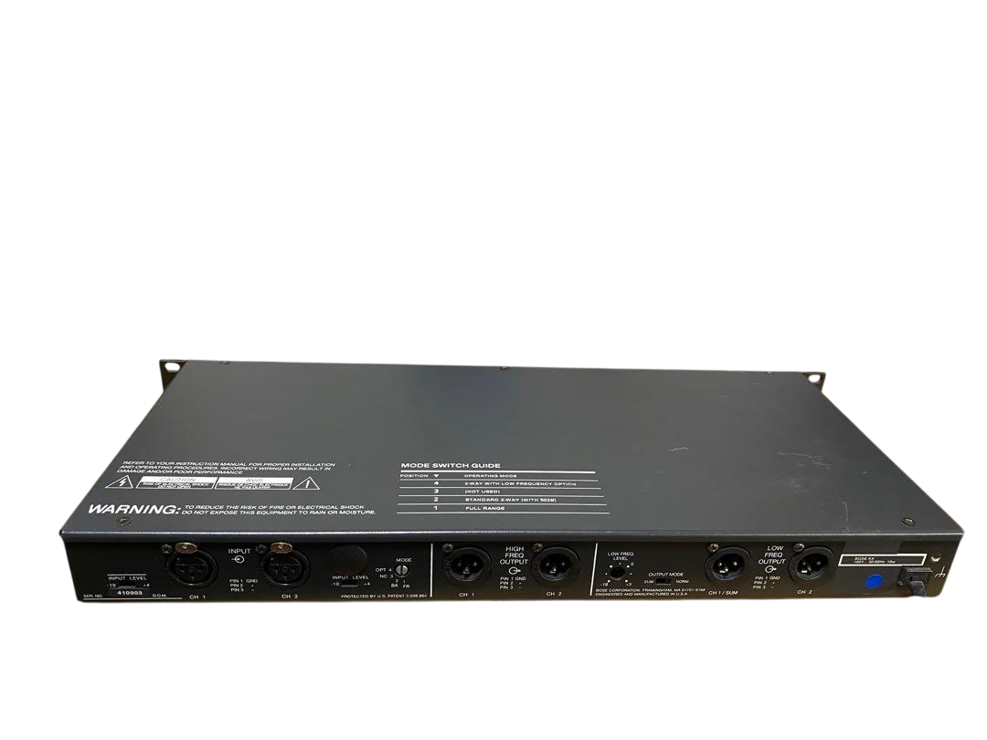 Bose 802C ii System Controller Rare Black Rackmount 802CII Used