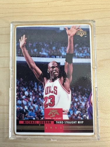 New Listing1993 Mr. June Ceramic BEST # /2500 Upper Deck Card Michael Jordan RARE