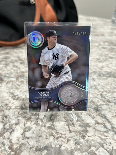 2025 Topps Tribute-Gerrit Cole #SOA-GC Stamp Of Approval Relic /199, Yankees