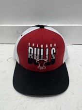Mitchell Ness Chicago Bulls Billboard 2 Red/Black Adjustable Snapback Hat