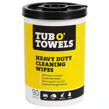Tub O' Towels Citrus Scent Heavy-Duty Cleaning Wipes 90-Count 