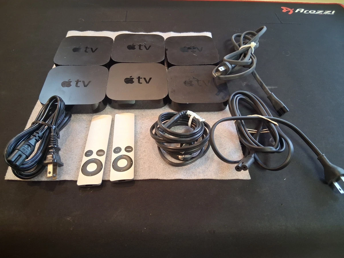 Apple TV (2nd Generation) Black 720p (HD) Maximum Resolution Media