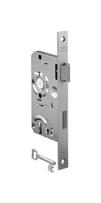 BKS Zimmertür-Einsteckschloss 0215 BB 18/ 55/72/8 mm DIN rechts silber käntig...