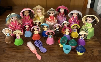 EMCO and Haschel Cupcake Surprise Transforming Fashion Doll Lot 