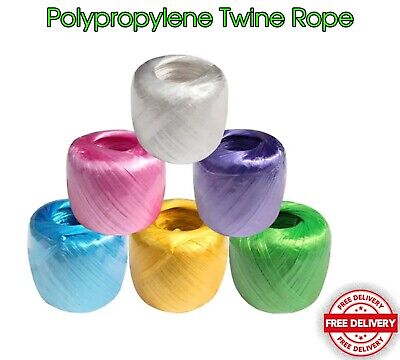 Polypropylene Twine Plastic Rope Household Bundled Decorative  Wear-Resistant 20m 