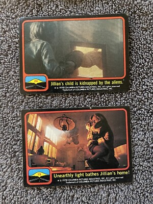 Close Encounters of the Third Kind Trading Cards #19 & 24 (Topps, 1978) Lot of 2