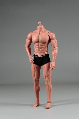 Worldbox AT027 1/6 Male Solid Durable Super Muscle Doll Model 12 inch Doll - Picture 10 of 11