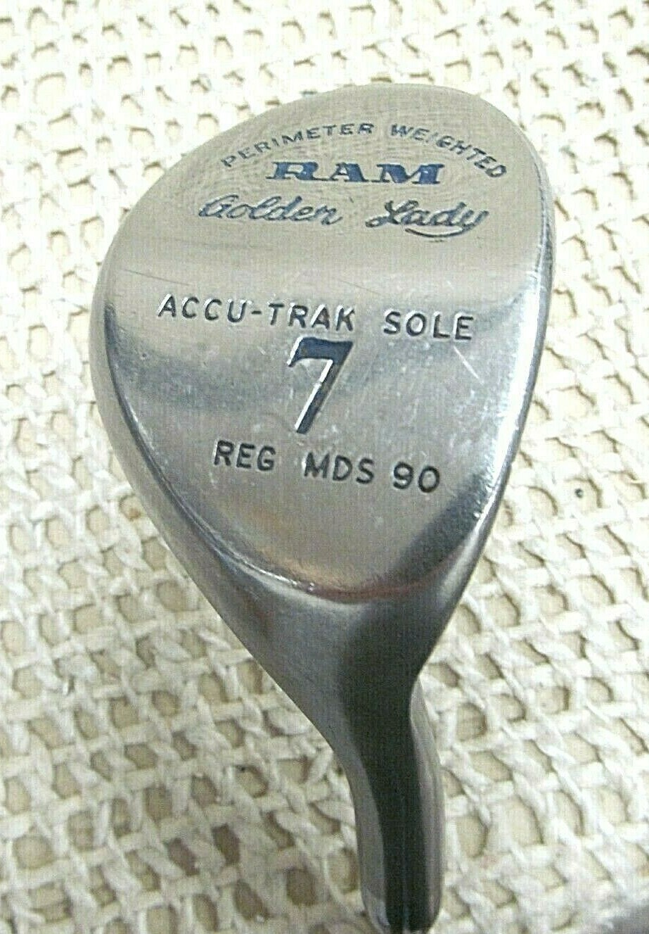 RAM GOLDEN LADY Accu-Trak Sole FAIRWAY 7 WOOD 40" RH~ Ladies Flex Steel Shaft 