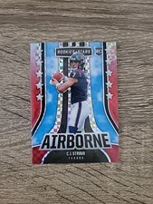 2023 Panini Rookies and Stars C.J. STROUD Airborne Red Plaid Prizm #13
