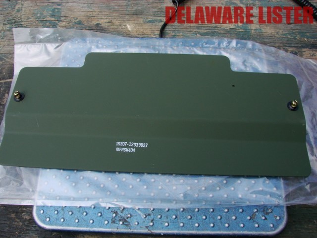 【専用　販売済み】 US Military Surplus HUMVEE HMMWV Seat Panel 12339027 NSN 2540-01
