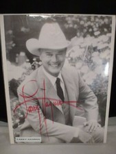 LARRY HAGMAN     Hand Signed  8 X 10 