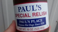 Pauls Place Hot Dog Relish 16oz