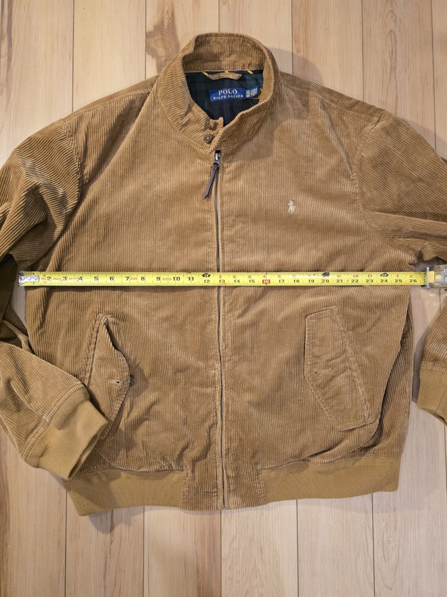 Polo Ralph Lauren O City Corduroy Windbreaker Men Size XXL | eBay