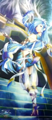 Ys 8 Lacrimosa of DANA 51.5x120 cm Big Size Tapestry Wall Scroll