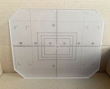 4X5 Ground Glass Focusing Screen f/ Linhof Horsemans Toyo Sinar Scale Crosshair