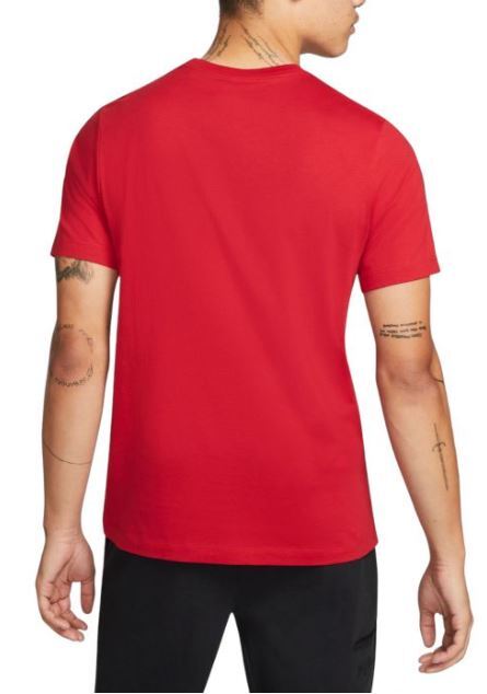 NEW* Men's NIKE AIR JORDAN JUMPMAN PRINT CREW T SHIRTS RED (CJ0921