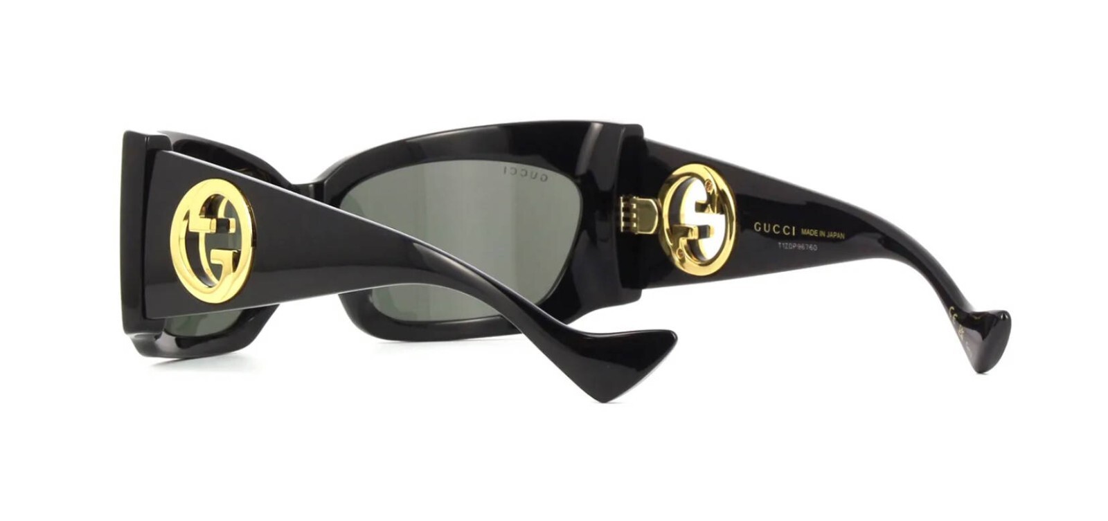 Gucci GG1412S Black/Grey (001) Sunglasses image 4