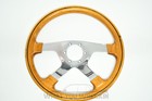 <!--F#f_0-->BOSS WOODGRAIN & CHROME SPORTS STEERING WHEEL - 360mm - UNIVERSAL - VINTAGE<!--F/-->