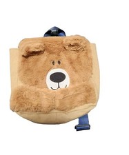 Teddy Bear Faux Fur Toddler Kids Backpack Cat Jack